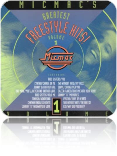 Micmacs Greatest Freestyle Hits Volume 1 Cd Forever Freestyles