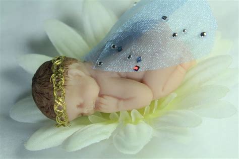 Ooak Miniature Clay Garden Fairy Baby Polymer Clay Fairy This Etsy