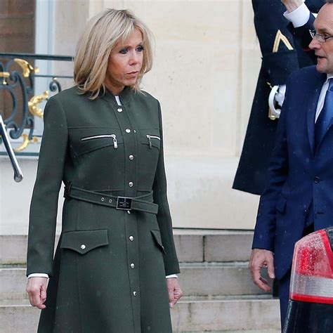 Brigitte Macron Suits Up In Next Seasons Most Flattering Silhouette