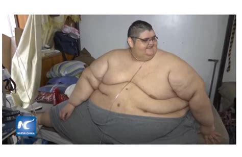 El hombre más gordo del mundo ya bajó 218 kilos y ahora sueña con