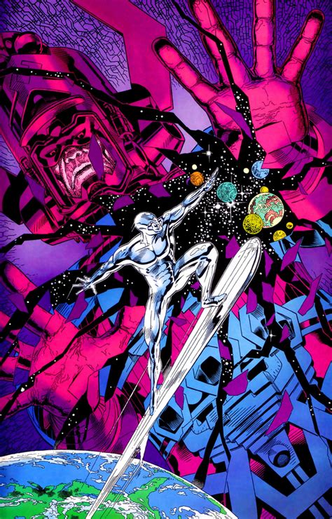 Galactus And Silver Surfer Comic Villains Marvel Characters Comic Book