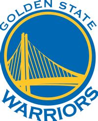 The golden state warriors logo has warriors blue and golden yellow colors and features the bay bridge inside a circular object. Golden State Warriors Logo - PNG y Vector