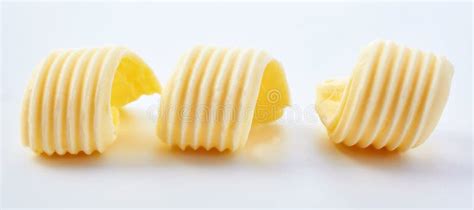 Butter Curls In Close Up Stock Image Image Of Presentation 138894931