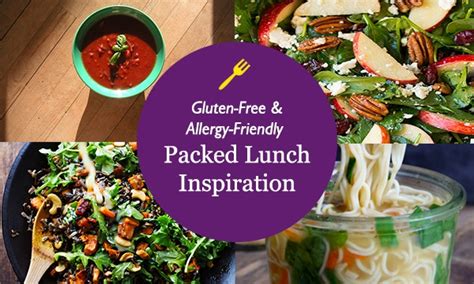 Gluten Free And Allergy Friendly Packed Lunch Inspiration The Foods