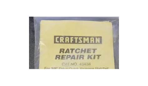 CRAFTSMAN RATCHET REPAIR Kit 43434 For 3/8" 44811,44808,44813,44833