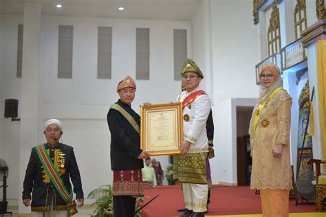 Kesultanan Palembang Darussalam Gelar Anugerah Adat Kesultanan