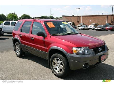 2005 Redfire Metallic Ford Escape Xlt V6 4wd 30722721 Photo 15