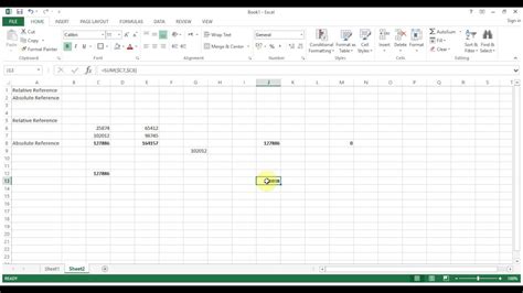 You can use an absolute reference to keep a row and/or column constant. Excel Tutorial How To Use Relative Reference and Absolute ...