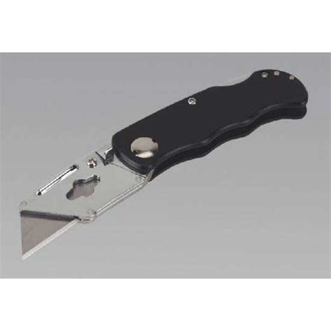 Sealey Pk5 Pocket Knife Locking With Quick Release Blade Uktools