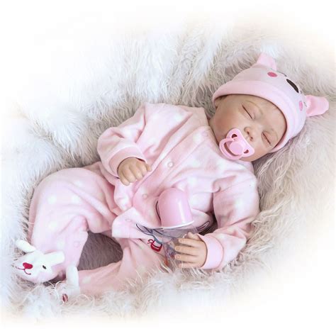 Reborn Dolls 22 Inch Full Silicone Baby Dolls That Look Real Life