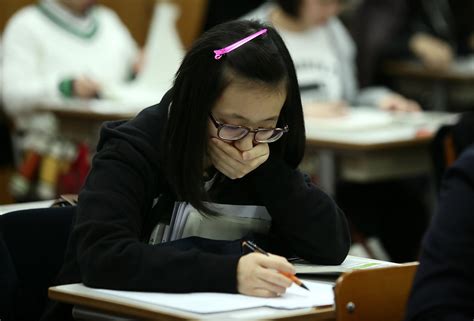 This is not to mention having a long history of recruiting its graduates. South Korean Students Take College Scholastic Ability Test ...