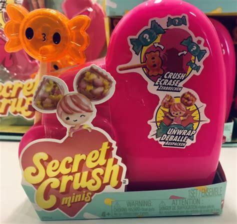Secret Crush Minis Crush To Unbox Sweet Themed Mini Doll Mga