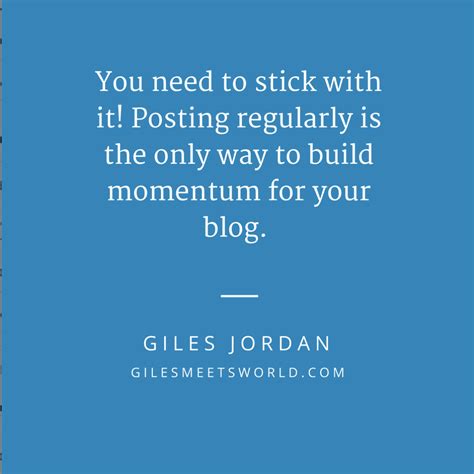 What Giles Jordan Learned In His First Year Of Blogging Blog