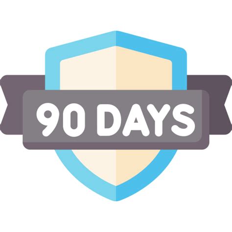 90 Days Free Security Icons
