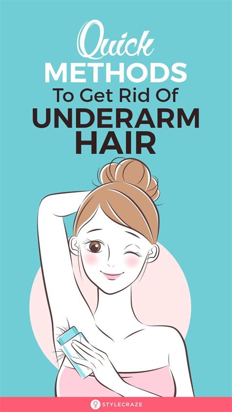 How To Remove Underarm Hair In Just 2 Minutes Simple Natural Solution Artofit