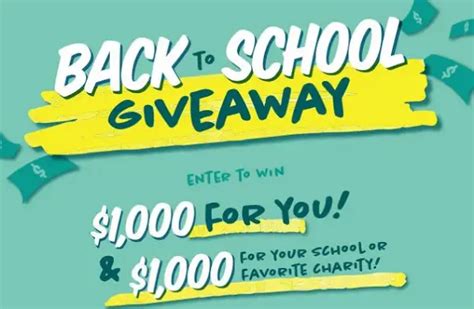 Iheart Back To School Giveaway Win 1000 Cash For You And School