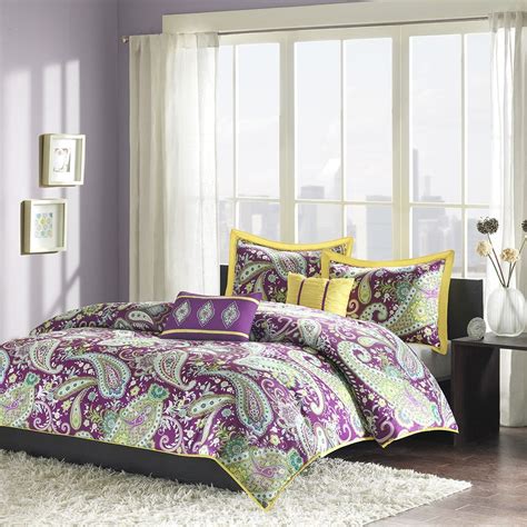 Intelligent Design Melissa Duvet Cover Set Purple Bedroom Design
