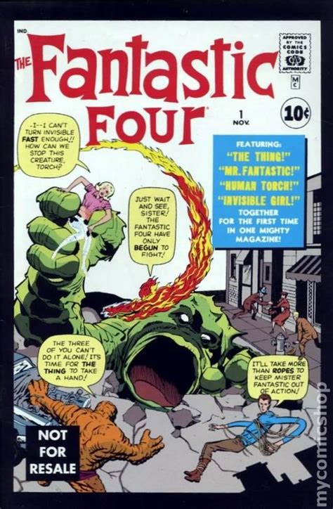 Fantastic Four 1961 1st Series Marvel Legends Reprint Comic Books