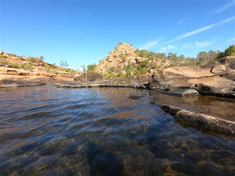 Landscape View Of Bell Gorge Western Australia Stock Image Image Of