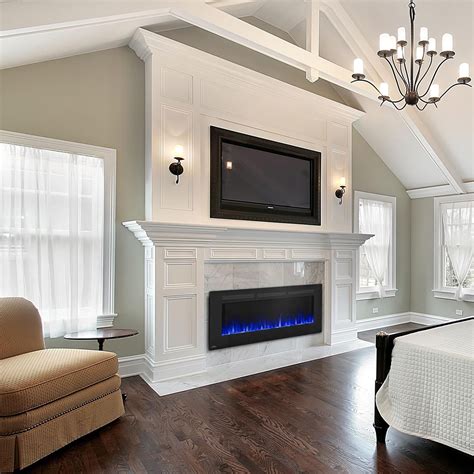 Transform Your Home With A Wall Mounted Electric Fireplace With Mantel