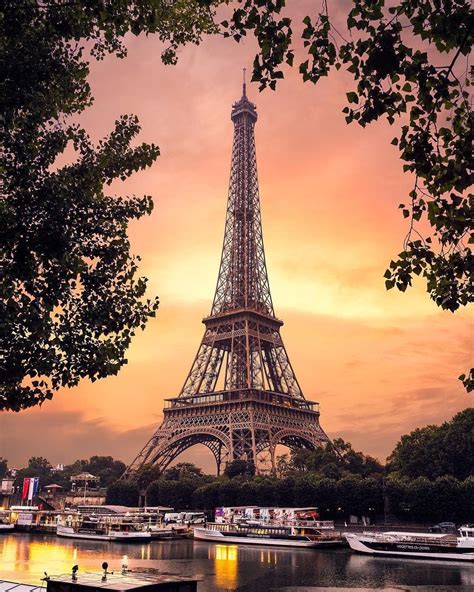 The Eiffel Tower Paris France Tourist Destinations