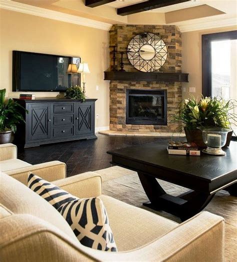 39 Pretty Fireplace Decor Ideas For Your Living Room Corner