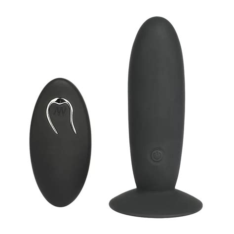 12 Speed Wireless Remote Control Smooth Electric Anal Plug Prostate Massager Big Butt Plug Dildo