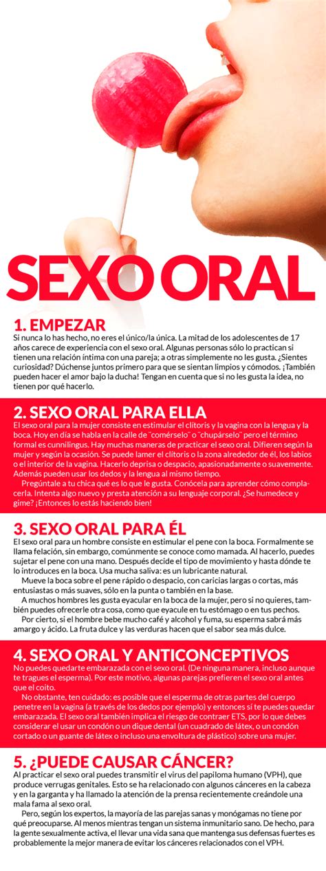 Cinco Datos BÁsicos Sobre El Sexo Oral