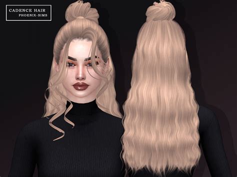 Emilys Sims 4 Cc Finds On Tumblr Cadence Hair Pheonix Sims On