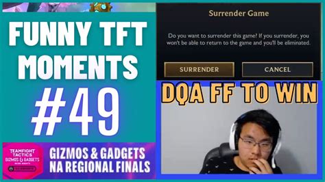 Dqa S Tactical Ff Na Regional Finals Day Part Of Funny Tft