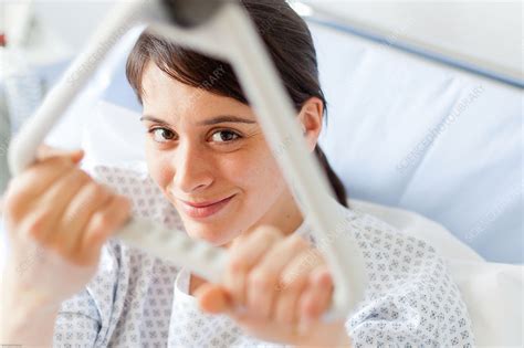 Woman In Hospital Bed Stock Image C0331501 Science Photo Library