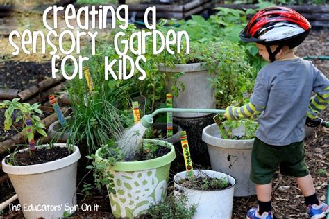 Creating An Edible Sensory Garden For Children With Herbs