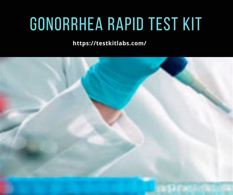 Gonorrhea Rapid Test Kit Gonorrhea Test Allows You To Find Flickr