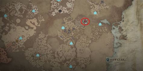Diablo 4 All Stronghold Locations In Hawezar