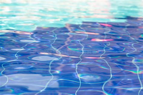 Water In Swimming Pool With Sun Reflection Stock Photo Image Of Clean