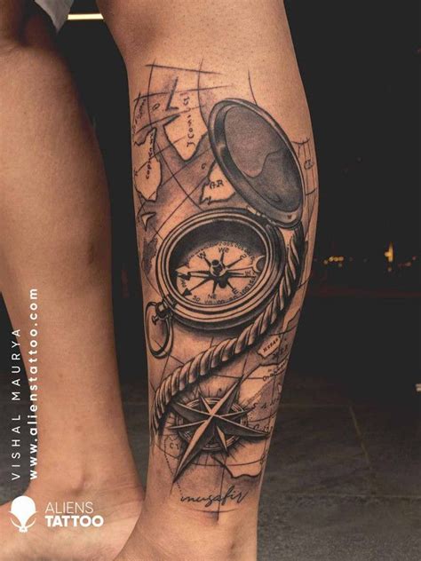 Best Travel Tattoo Ideas For Travelers Aliens Tattoo Alien Tattoo