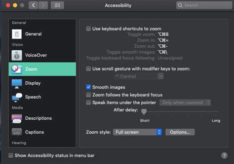 Chrome for mac lets you zoom in and out on websites using both a keyboard shortcut and a menu option: How to Zoom In or Zoom Out on Mac | TechHow