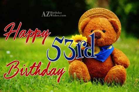 53rd Birthday Greetings