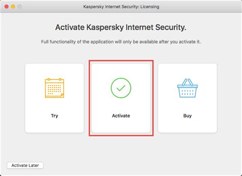 How To Activate Kaspersky Internet Security 20 For Mac