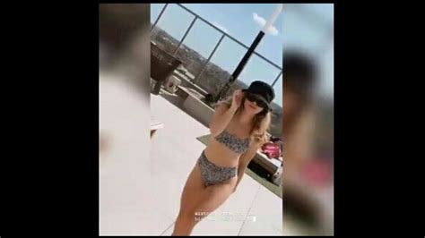 Brec Bassinger And Yvette Monreal At The Pool 81 Youtube