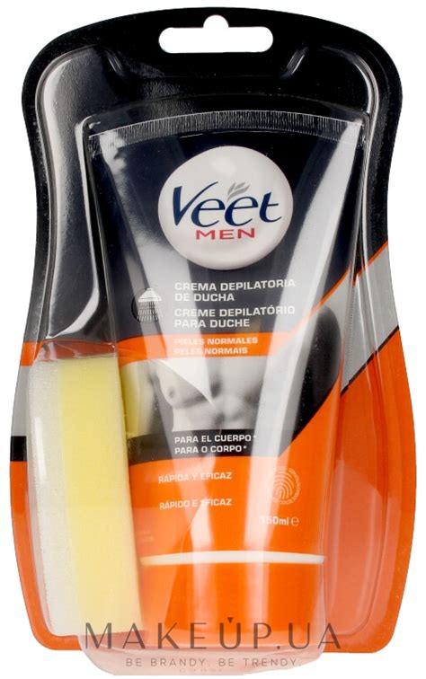 Veet Men Hair Removal Cream Мужской крем для депиляции в душе для нормальной кожи купить по