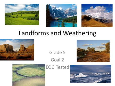 Describe Three Landforms That Are Shaped By Weathering And Erosion