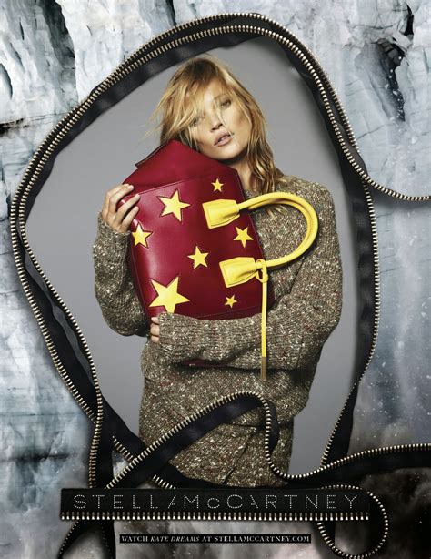 Smile Ad Campaign Stella Mccartney Fw 201415 Kate Moss By Mert