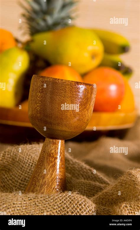 Kwanzaa Fruit And Cup Stock Photo Alamy