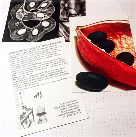 FOLLOW Sophie Munns & the Homage to the Seed Project on INSTAGRAM to ...