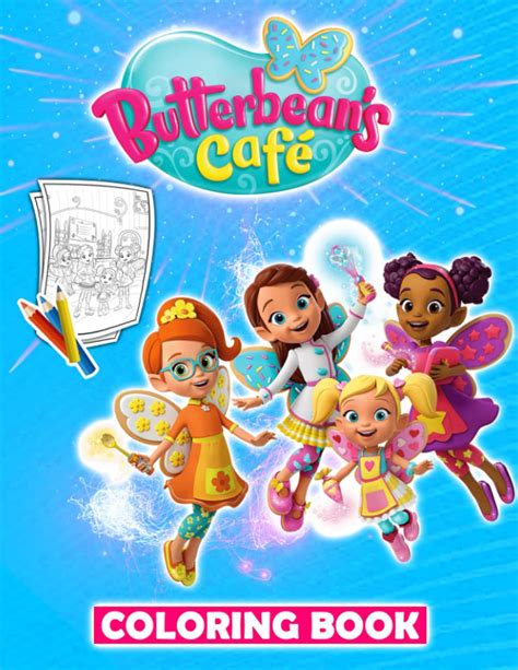 Buy Butterbeans Cafe Coloring Book Butterbeans Cafe Coloring Pages