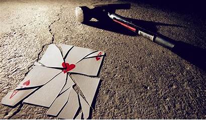 Broken Heart Wallpapers Hammer Poker Desktop Hearts