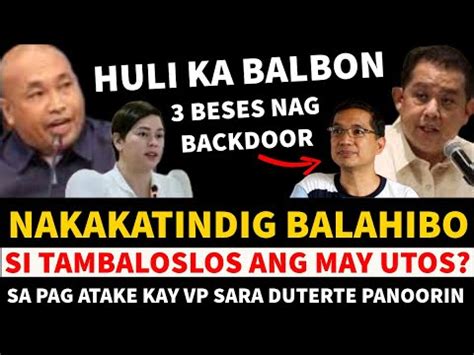 Romualdez Nabulaga Sa Ibinulgar Ni Ka Eric Tambloslos Ang May Utos