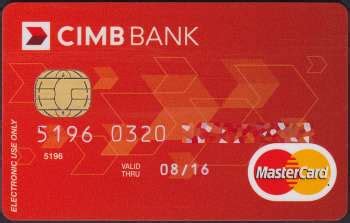 Want to know fees on standard chartered debit cards? Malaysia - CIMB Bank : MasterCard Debit (Bank Card / Debit ...