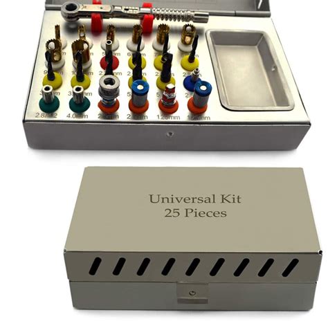 Pieces Universal Implant Kit Basic Dental Instruments Dental Implants Drill Kit Tools